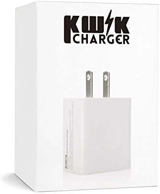 Universal Kwik Charger - Qualcomm Certified QC 3.0 Phone Charger That Charges Your iPhone, Samsung, LG, Nexus, HTC, Motorola and MOST Androids 2X Faster