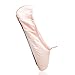KUKOME Professional Ballet Pointe Shoes Stain Dance Shoes with Silicone Toe Pads and Sewn