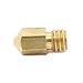 JOYSA 5PCS 3D Printer 0.4mm Extruder Brass Nozzle Print Head for MK8 Makerbot RepRap Prusa 1.75mm ABS PLA Printer BY JOYSA US Registered Brand