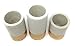 Concrete Succulent Planters/Air Plant Holders. Urba planters (set of 3) Gold. Cement Succulent pots. Modern Planter set