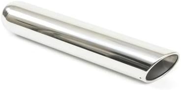 Exhaust Tip Chrome Plated 4 X 18 AR 2.5 Inlet Wesdon Exhaust Tip
