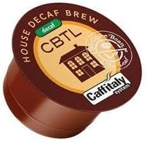 CBTL House Brew DECAF Capsules - 100 Count (10 Boxes of 10)