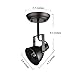LALUZ Semi Flush Mount Adjustable Track Lighting 1-Light Ceiling Lights (1 Head)