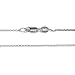 925 Sterling Silver .8MM Cable Chain Lobster Claw Clasp 16-30