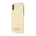 kate spade new york Wrap Case for iPhone X - Saffiano Gold/Gold Logo Plate