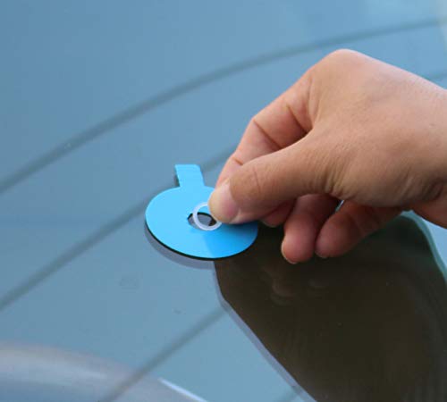 EASTUP Double Sided Adhesive Foam Tape Sticky Pads Seals for Windshield Repair Kit 12 Pieces