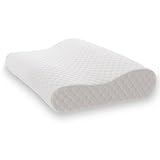 TAMPOR Memory Foam Contour Pillow Hypoallergenic Neck Pillow with Orthopedic Design for Neck Support, Standard (Standard Contour B)
