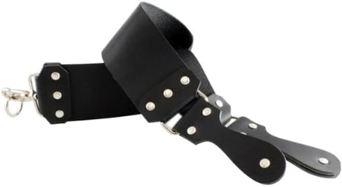 Straight Razor Designs Black Leather Latigo Three Inch Shaving Strop sharpener