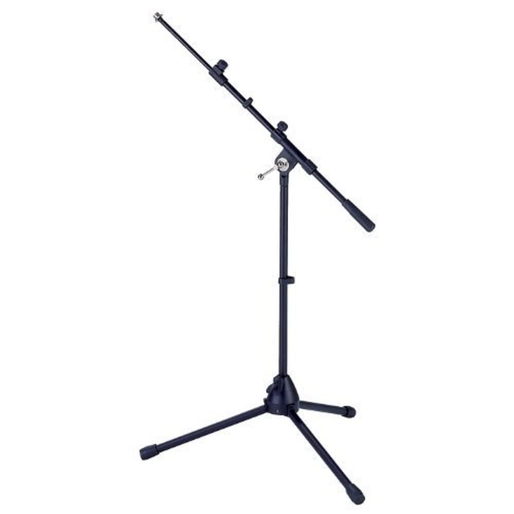 Adam Hall Stands S 9 B - Microphone Stand with Boom Arm, Small