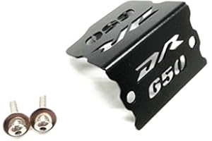 GYUKSIA Compatible with SUZUKI DR 650 DR-650 DR650S DR650SE Front Brake Fluid Tank Reservoir Guard Cover Protector (BLACK)