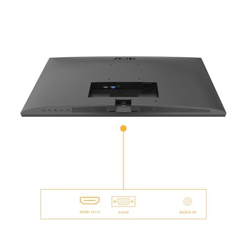 AOC 24B3HA2 - 24 Inch FHD monitor, IPS, 100Hz, 1ms, Ultra Narrow Boarder, FlickerFree, Adaptive Sync (1920 x 1080 250 cd/m HDMI 1.4 / DP 1.4)