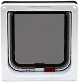 Cat Mate Lockable Cat Flap with Door Liner to 50mm White 234 W view 2