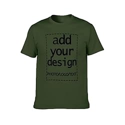 Custom T Shirt for Men Gym Sports Personalized