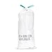 Brabantia PerfectFit Trash Bags (Size F / 5.3 Gallon) High Quality Thick Plastic Trash Can Liners with Tie Tape Drawstring Handles (20 Bags)