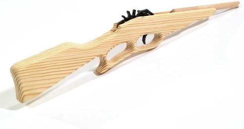 Saddle Rifle 12-Shot Rubber Band Shooter, a Very special UK made item - LAST FEW AS SUREFIRE WILL NOT BE MAKING THEM ANYMORE.
