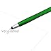 Teviwin 10 Pack Ultralight Slim Universal Black Click Pen Stylus Ballpoint Pen for iPhone 6 Plus 5S 5C 4S, Samsung Galaxy S6 S5, Note3, iPad, Tablets, Touch Screens Device, Orange/Green/Black/Blue/Red