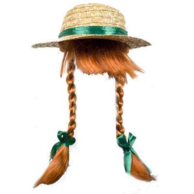 Anne of Green Gables Hat with Braids 