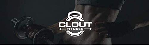 Clout Fitness Quick Release Pair of Locking 2" Olympic Size Barbell Clamp Collar Great for Pro Crossfit Training (Orange)