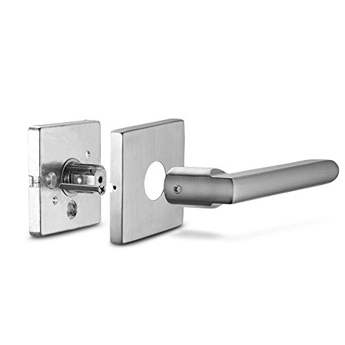 Berlin Modisch Passage Lever Door Handle Slim Square NonLocking Lever