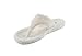FITSY Women House Slippers LuckyMe Microterry Anti Slip TPR Sole Indoor Outdoor, L, Beige