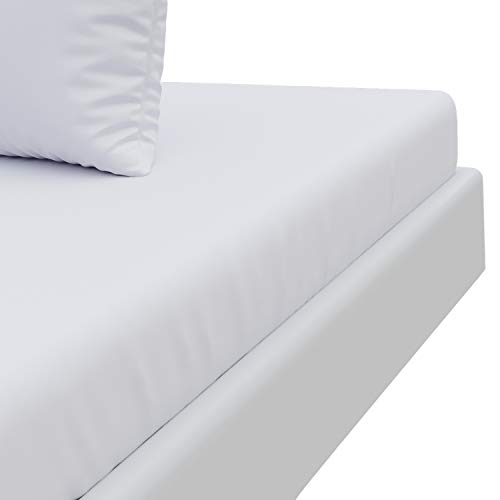 Dreamzie Super King Size Fitted Sheet 100 Polyester Soft Peach Skin & Large Elastic Corners