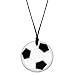 Munchables Soccer Ball Chew Necklace for Kids - Sensory Chew Jewelry