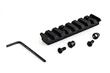 Keymod Rail Section Lightweight 8 Slot (3 Inch) Aluminum Alloy 1913 Picatinny Rail