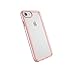 Speck Products iPhone SE (2022)| iPhone SE (2020)| iPhone 8| iPhone 7 Presidio Show Case, Show Off Your Phone and Stay Protected with IMPACTIUM 10-Feet Drop Protection, Clear/Rose Gold