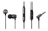 SoundMAGIC E50S Gun Metal, In-Ear Headset Headphones Earphones with Mic and Remote for All Smartphones (Android, Samsung Galaxy, Note, HTC etc) and Apple iPhone