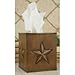 Metal Star Tissue Box Cover ~ Aged Copper