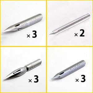 Arts Crafts Drawing Nikko Manga Pen Nib G Pen 3pc Fountain Pens Amaladestinations Com