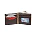 Saddleback Leather Co. Medium Full Grain Leather Bifold ID Window Wallet (Dark Coffee)
