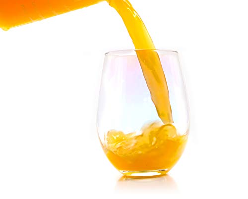 MIUSITE Essential Wine Water Drinking Highball Glasses Set of 4-500ml（17.6oz） - Thumbnail 4