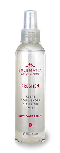 #1 Most Effective Foot and Shoe Deodorant Spray - All Natural and 100% Safe For All Shoes & Feet - Baby Powder Fresh Scent Deodorizer Destroys Odor & Bacteria Immediately!