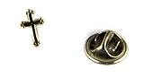 6030087 Christian Cross Lapel Pin Tie Tack Religious Brooch Pin Church Servant Jesus Christ Jewelry