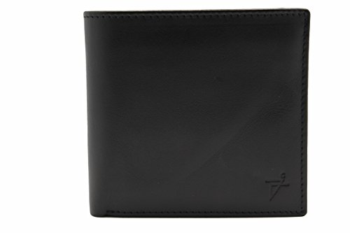 Genuine Calf Leather Euro Wide Bi-fold Wallet Mayfair with Gift Box (53-28)