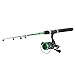 PLUSINNO Kids Fishing Pole,Light and Portable Telescopic Fishing Rod and Reel Combos for Youth Fishing by (Green Set Without Box, 115CM 45.27In)