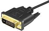 Twozoh Micro HDMI to DVI Cable 1.4 24+1 Pin Male to Male 1.8M 1080P view 4