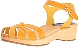 swedish hasbeens Women's Cross-Strap Debutant Platform Sandal