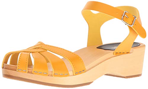 swedish hasbeens Women's Cross-Strap Debutant Platform Sandal