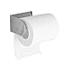 KaryHome Adhesive Toilet Paper Holder, Self Adhesive Toilet Paper Roll Holder Stick on Wall for Bathroom, Stainless Steel,Vertical or Horizontal Installation