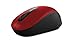 Microsoft Bluetooth Mobile Mouse 3600 - Dark Red. Comfortable Design, Right/Left Hand Use, 4-Way Scroll Wheel, Wireless Bluetooth Mouse for PC/Laptop/Desktop, Works with for Mac/Windows Computers