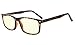Eyekepper Anti Blue Light Glasses for Men Blue Light Blocking Glasses for Computer Eyestrain, Tortoiseshell Frame