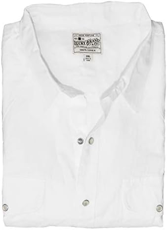 Lucky Brand Mens Big Tall Linen Pearl 