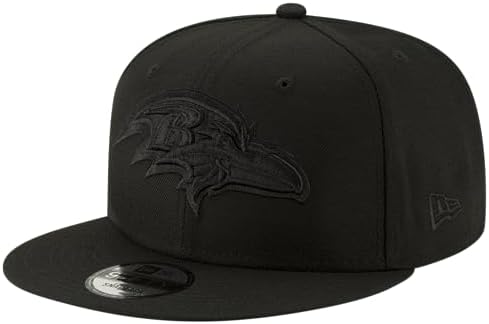 Amazon.com : New Era NFL 9FIFTY Black/White Adjustable Snapback