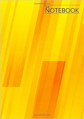 Notebook Notebook 0 Pages 90gsm Lined Journal Jotters Notebook 0 Pages Notebook No Margin Size 8 3 11 7 Inches Yellow Cover Design White Paper Publisher Notebook 0 Pages Amazon Com Books