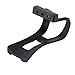 Ohomr Bike Accessories 1 Pair New Cycling Bicycle Bike Strapless Toe Pedal Clips Half Clips Blackthumb 3