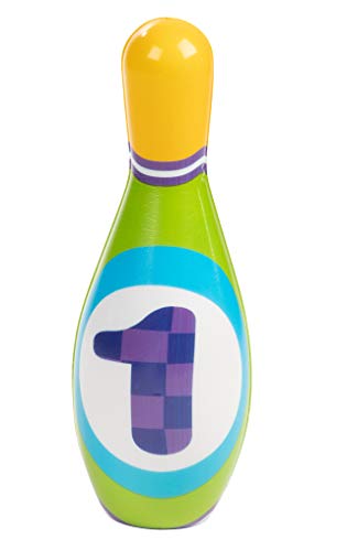 image for Juvale Kids Foam Toy Bowling Playset for Toddlers and Early Developmen