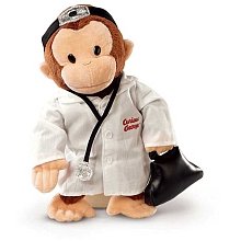 Russ Berrie Curious George Doctor 12