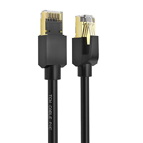 Cat8 Ethernet Cable 25Ft, Cat 8 High Speed 2000Mhz 40Gbps ...